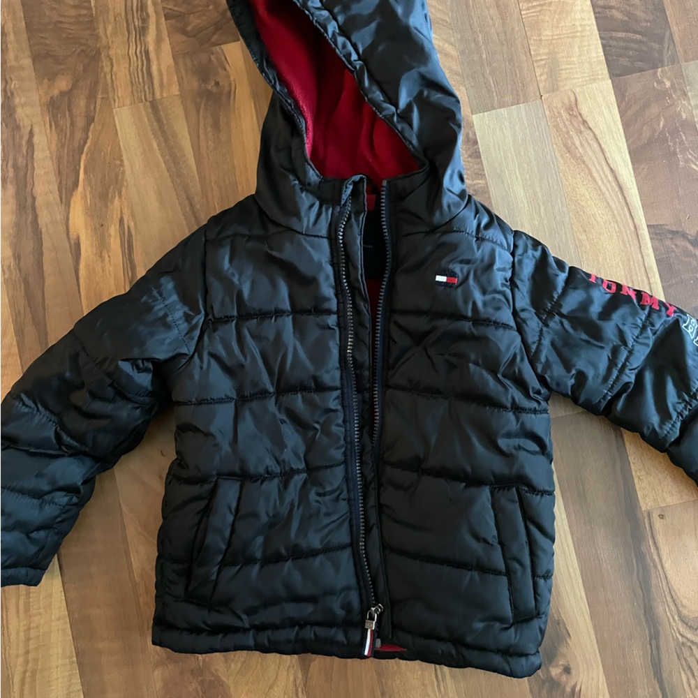 Tommy Hilfiger Kids Black Puffer Jacket
